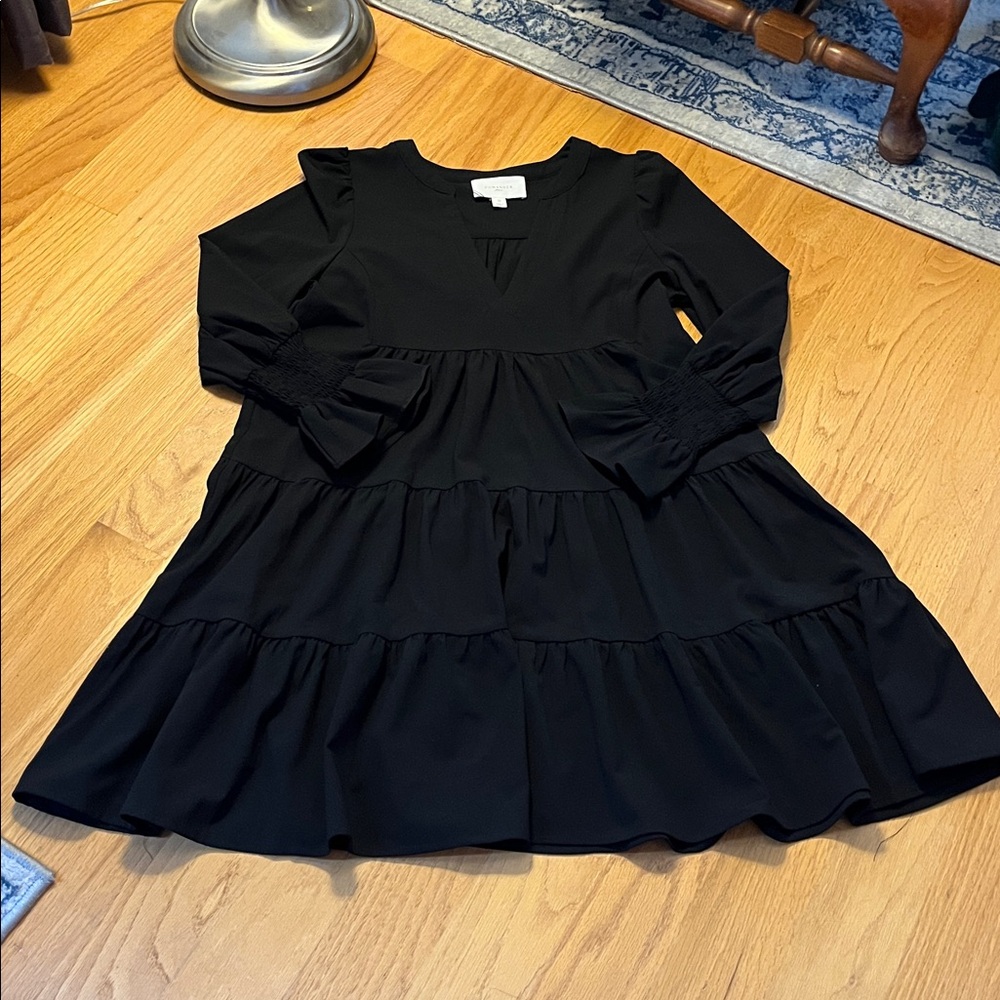 Pomander Place Kenzo Dress in Black Size Medium Tuckernuck